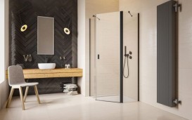 Комплект боковых стенок Radaway Nes Black PTJ 90Zх100S черный/прозрачное стекло 10052800-54-01