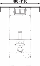 Комплект для крепления инсталляции Jika Modul к боковым стенам H8936500000001