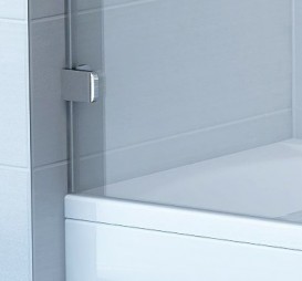 Комплект фурнітури до шторкою для ванни Ravak Brilliant B SET BVS2-L 100 лівобічний хром D01000A072