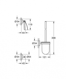 Комплект Grohe Mega Bundle BauLoop 39427MB1