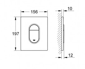 Комплект инсталляции Grohe Solido 5в1 с унитазом Euro Ceramic Rimless Soft close 39698000