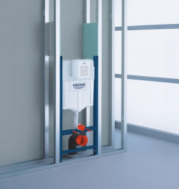 Комплект інсталяції Grohe Solido Start 4 в 1 з унітазом сидінням та клавішею змиву UA38971964A