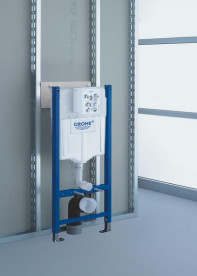 Комплект інсталяції Grohe Solido Surf 4 в 1 з унітазом сидінням та клавішею змиву UA38971574A