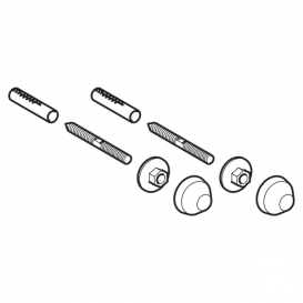 Комплект крепления Geberit Group для писсуара хром 521011000