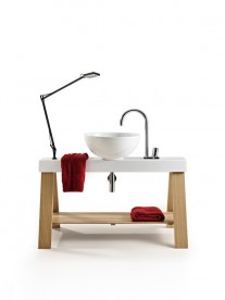 Комплект мебели для ванной комнаты Artceram One Shot Il Cavalletto 120 OSL002 01;00