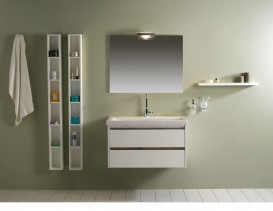 Комплект мебели LaborLegno Dado White Brillant DAPLC91C+DC90+1ABS0/2+9DALAMP