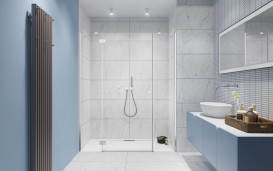 Комплект неподвижных элементов душевой двери Radaway Torrenta DWJS 57х195 см хром/прозрачное стекло 1320570-01-01