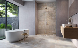 Комплект неподвижных элементов душевой двери Radaway Furo DWD 34.2х200 см хром/прозрачное стекло 10111342-01-01