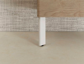 Комплект ножек для тумбы под раковину Hansgrohe Xelu Q алюминий матовый белый 54145700