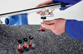 Комплект опор для дренажного канала Tece TECEdrainline 4шт. 94-142 мм нержавеющая сталь/пластик 660003