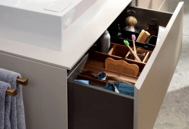 Комплект органайзерів для тумби Hansgrohe IntraStoris темний горіх 54232630