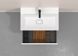 Комплект органайзерів для тумби Hansgrohe IntraStoris темний горіх 54232630