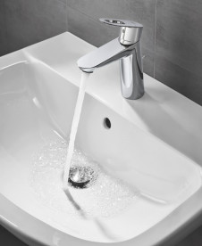 Комплект смесителей для ванной Grohe BauLoop 3 в 1 с душевым набором хром UA123215M1