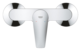 Комплект змішувачів для ванної Grohe BauEdge New 3 в 1 з душовим набором хром UA123208S1