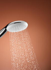 Комплект змішувачів для ванної Grohe BauFlow 3 в 1 з душовим набором хром UA121624S1