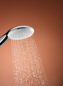 Комплект змішувачів для ванної Grohe BauCurve 3 в 1 з душовим набором хром UA122217S1