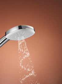 Комплект смесителей для ванной Grohe Cubeo 3 в 1 с душевым набором хром UA125246M