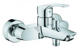 Комплект смесителей для ванной Grohe Eurosmart New 3 в 1 с душевым набором хром UA123389M0