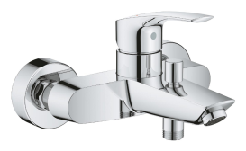 Комплект змішувачів для ванної Grohe Eurosmart 3 в 1 з душовим набором хром UA123238S3