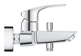 Комплект змішувачів для ванної Grohe Eurosmart 3 в 1 з душовим набором хром UA123238S3