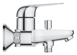 Комплект змішувачів для ванної Grohe Euroeco New 4 в 1 з душовим набором та змішувачем для кухні хром UA123242MK