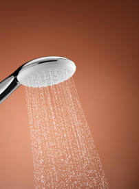 Комплект змішувачів для ванної Grohe Euroeco New 3 в 1 з термостатом та душовим набором хром UA123241M0