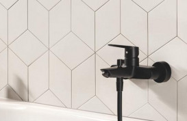 Комплект змішувачів для ванної Grohe QuickFix Start 3 в 1 із душовим набором чорний матовий UA303301MQ
