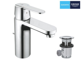 Комплект змішувачів для ванної Grohe QuickFix Get 3 в 1 з душовим набором хром UA202702MQ