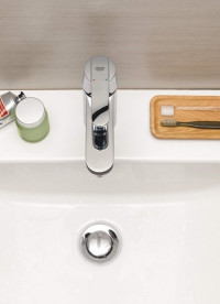 Комплект змішувачів для ванної Grohe QuickFix Get 3 в 1 з душовим набором хром UA202702MQ