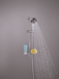 Комплект змішувачів для ванної Grohe QuickFix Get 3 в 1 з душовим набором хром UA202702MQ