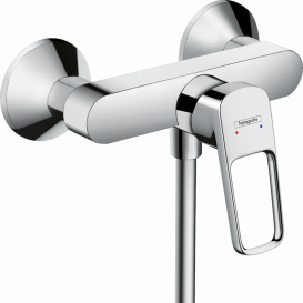 Комплект смесителей для ванной Hansgrohe Logis Loop 3 в 1 с душевым набором хром 1072019