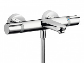 Комплект смесителей для ванной Hansgrohe Logis Loop 3 в 1 с душевым набором хром 1132019