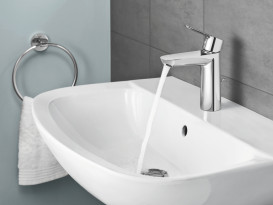 Комплект змішувачів для ванної з душовим гарнітуром Grohe хром 34550TM
