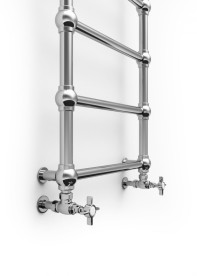 Комплект Теrma Star регулирующий угловой левый хром TGERSTCR01