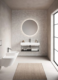 Консоль для раковини Catalano New Premium 95х43 см чорний матовий 5ST100GRNS