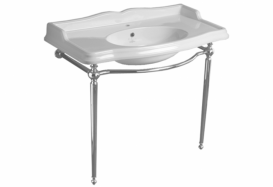 Консоль для раковини Simas Arcade підлоги хром AR CG2