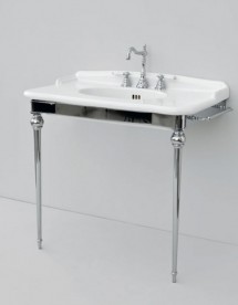 Консоль под раковину ArtCeram Hermitage на 92 см хром HEA016 71