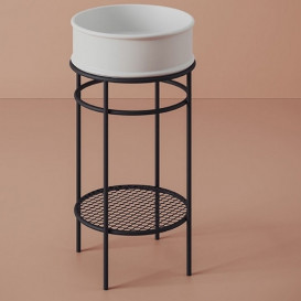 Консоль під раковину Artceram Vogue на 44 см метал чорний матовий ACA058 17