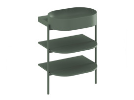 Консоль под раковину Ravak Yard 600 металл/МДФ зеленый D800008005