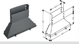 Короб прихованої частини Hansgrohe 28389000