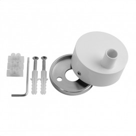 Коробка для прихованого підключення рушникосушарки NAVIN нержавіюча сталь білий 20-122040-6060