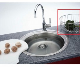 Корзина для кухонной мойки Franke хром 112.0007.662