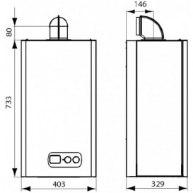 Котел газовый Hi-Therm Optimus 24 кВт OPTIMUS 24