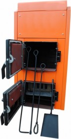 Котел стальной твердотопливный Термо Бар КС-Т-30 одноконтурный 70231210