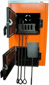 Котел твердотопливный комбинированный Термо Бар АКТВ -20 с плитой 70231213