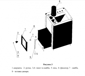 Котел твердотопливный Термо Бар Камянка Ж7-КТН-16С для отопления бань и саун 70231205