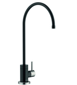 Кран для фільтрованої води Kraus Purita одноважільний нержавіюча сталь/чорний матовий FF-100SFSМВ