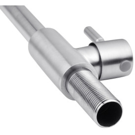 Кран для кухни на одну воду Kroner KRP Edelstahl Klassisch-ESG098 однорычажный никель CV022970