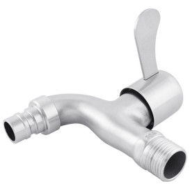 Кран для поливу Kroner KRP Edelstahl Klassisch-ESG099 1/2'' ЗР нержавіюча сталь CV022964