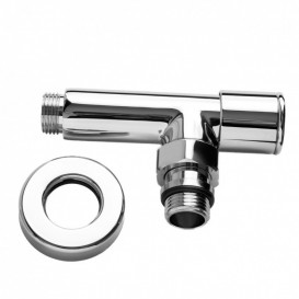 Кран для рушникосушарки кутовий NAVIN 1/2